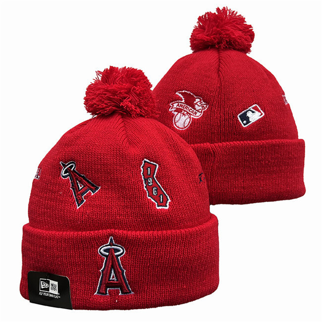 Los Angeles Angels Knit Hats 018